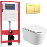 Oliveeka OL-MQ-003 + OL-6016 + OL-E12-BG (матовое золото)