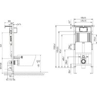 Cersanit Brasko Slim 64824 + Aqua 50 68178 +Accento Circle для Aqua 69083 (кнопка золото глянец) Image #40