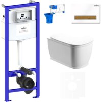 Lavinia Boho Relfix Bell Pro Rimless 7 в 1 75110023 (белый пластик) Image #1