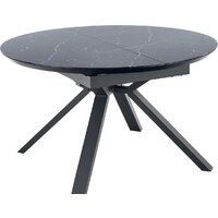 Halmar Vetrigo 130-180/130 (черный мрамор/черный)