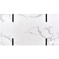 Halmar Blanca 110x60x43 (белый мрамор/черный) Image #2