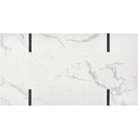Halmar Blanca 110x60x43 (белый мрамор/черный) Image #4