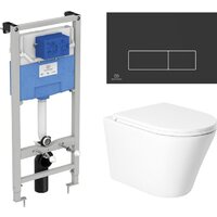 Saniteco KW-9005W в комплекте с инсталляцией + R020467 + R0121A6 Image #8