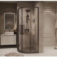 Grossman Cosmo 90x90x195 301.K33.02.9090.42.00 (графит сатин/прозрачное стекло) Image #8