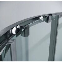 Grossman Cosmo 90x90x195 301.K33.02.9090.42.00 (графит сатин/прозрачное стекло) Image #4