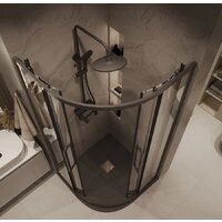 Grossman Cosmo 90x90x195 301.K33.02.9090.42.00 (графит сатин/прозрачное стекло) Image #10