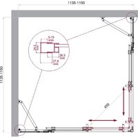 BelBagno LUCE-A-22-90+25-C-Cr Image #9