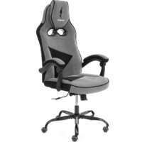 TetChair Arena metalBL (велюр, серый/черный, 29/35)