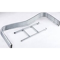 Atlas Sport 252 см - 8ft Basic (с лестницей, внешняя сетка, зеленый) Image #2