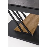 Halmar Volant 160-200/90/76 (черный мрамор/дуб золотой) Image #8