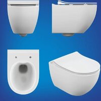 Cersanit Brasko Slim 64824 + Aqua Prime М 50 68179 с кнопкой Twins 63525 (кнопка черный матовый) Image #9