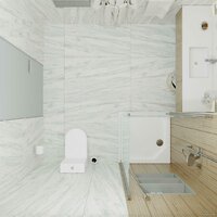 Triton Форта Хром А1 90х90 (прозрачное стекло) Image #4