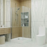 Triton Форта Хром А1 90х90 (прозрачное стекло) Image #6
