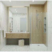 Triton Форта Хром А1 90х90 (прозрачное стекло) Image #5