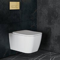 Roxen Сube в комплекте с инсталляцией StounFix Dual Fresh 6 в 1 968065 (кнопка: брашированное золото) Image #9