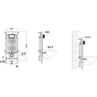 Saniteco KW-9005W в комплекте с инсталляцией + Marberg 507 SE GL-WT + Marberg 507 Image #26