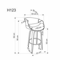 Halmar H123 (черный/орех) Image #12