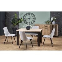 Halmar Bagio раскладной 120-160/80/77 (дуб артизан/черный) Image #2