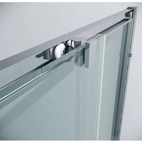 Grossman Cosmo 80x80x195 300.K33.02.8080.10.00 (хром/прозрачное стекло) Image #5