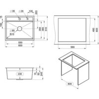Granula Kitchen Space 6051 (сталь матовая) Image #4