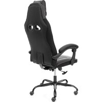 TetChair Arena metalBL (кож/зам, черный/черный карбон, 36-6/карбон черный) Image #5