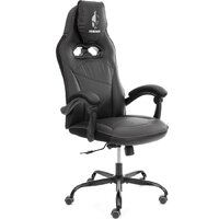 TetChair Arena metalBL (кож/зам, черный/черный карбон, 36-6/карбон черный)