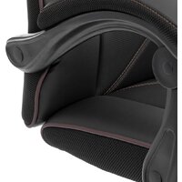 TetChair Arena metalBL (кож/зам, черный/черный карбон, 36-6/карбон черный) Image #10