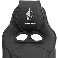 TetChair Arena metalBL (кож/зам, черный/черный карбон, 36-6/карбон черный) Image #8