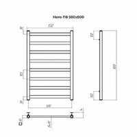 TERMINUS Ното П8 500x800 (золото матовое) Image #2
