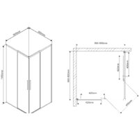 Vincea Slim VSS-2SL900CLB (черный матовый/прозрачное) Image #3