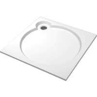 Cezares 90x90 TRAY-S-A-90-56-W (белый)