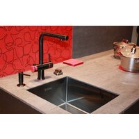 Omoikiri Taki 38-U/IF-GM 4973106 (вороненая сталь) Image #3