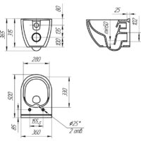 Cersanit Brasko Slim 64824 + Aqua Prime М 50 68179 с кнопкой Corner 64107 (кнопка хром матовый) Image #46