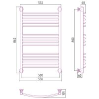 Сунержа Богема+ выгнутая 800х500 051-0221-8050 Image #3