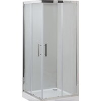 Aquanet Delta Cube 100x100 NPE1142 (прозрачное стекло)