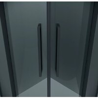 Grossman Cosmo 90x90x195 301.K33.02.9090.21.10 (черный матовый/тонированное стекло) Image #3