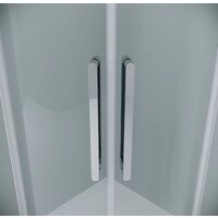 Grossman Classic 100x100x195 301.K33.04.1010.10.00 (хром/прозрачное стекло) Image #3