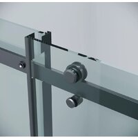 Grossman Classic 130x80x195 120.K33.04.1380.21.00 (черный матовый/прозрачное стекло) Image #13