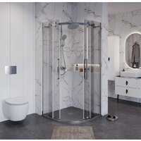 Grossman Classic 90x90x195 301.K33.04.9090.10.00 (хром/прозрачное стекло) Image #7