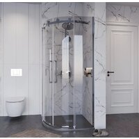 Grossman Classic 90x90x195 301.K33.04.9090.10.00 (хром/прозрачное стекло) Image #9