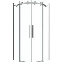 Grossman Classic 90x90x195 301.K33.04.9090.10.00 (хром/прозрачное стекло) Image #1