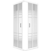 Метакам City Trend White 90x90x185 (без поддона)