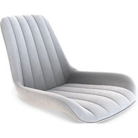 Sheffilton SHT-ST37/S128 (серое облако/хром/белый муар) Image #2