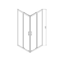 Vincea Alpha VSS-3AL100CL (хром/прозрачное) Image #10