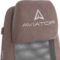 TetChair Aviator PLT metalBL (ткань, светло-коричневый/серый, KUB 03/W-12) Image #12