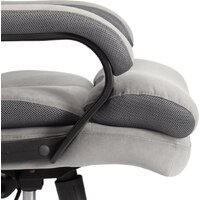 TetChair Duke metal BL (велюр, серый) Image #9