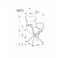 Halmar K571 (серый) Image #2