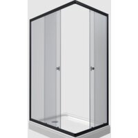 Triton Вента Блэк А1 100х80 (прозрачное стекло)