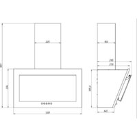Elikor Коралл 60П-430-К3Д 266400 (белый/белое стекло) Image #12