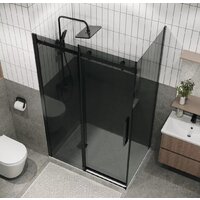 Grossman Classic 130x80x195 120.K33.04.1380.21.10 (черный матовый/тонированное стекло) Image #7